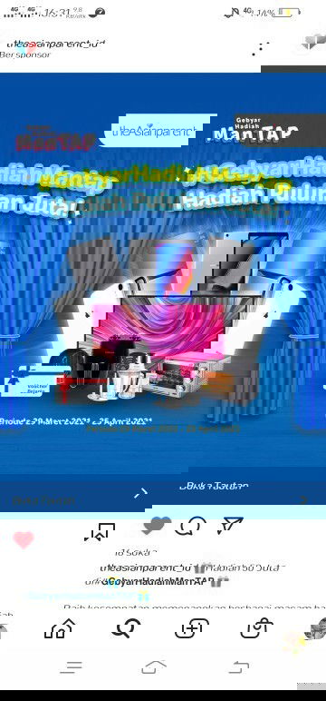 Gebyar hadiah mantap