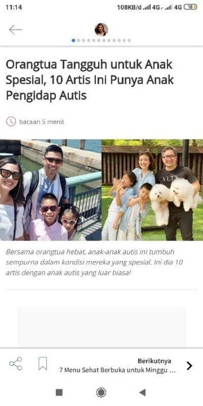 Orang tua tangguh untuk anak spesial, 10 artis ini punya anak pengidap autis