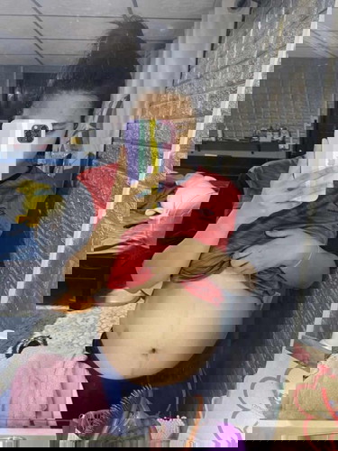 น้ำหนักแม่ขึ้นเยอะ