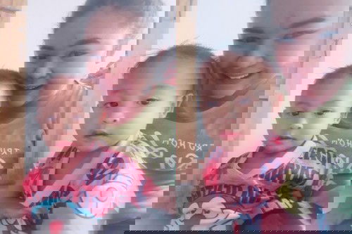 น้องอึแข็ง