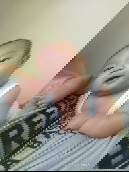 3mos 16days baby boy 35 weeker baby