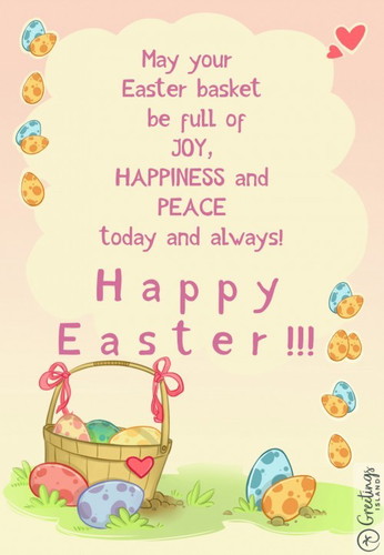 Easter greetings 2021