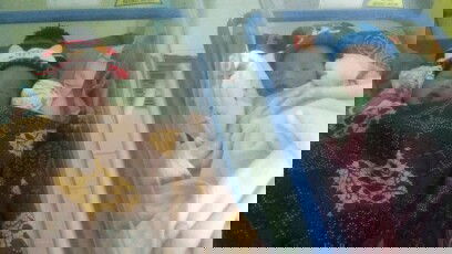 Launcing si twins😍