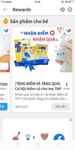 Các mom cho em hỏi...muốn nhận quà này mk làm sao ạ.. E có đổi 1 điểm mà k biết làm sao để nhận quà