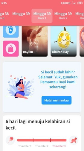 Minta doa'nya bunda" smga cpat lahir