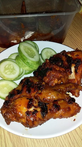 RESEP AYAM BAKAR TALIWANG ALA MINDA