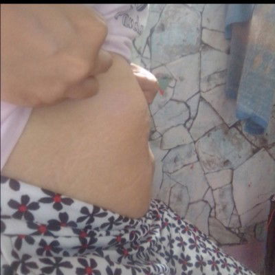 Ok lng po b n gnito klaki tyan..mg 4months n po s apr.15..confused lng kc..