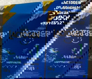 Jual Rugi susu Lactogen @95k Exp feb'22