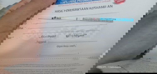 Hasil Testpack Masih 2 Garis Samar