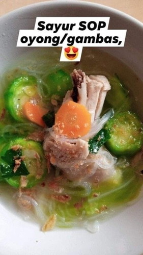 Resep Sayur Sop Oyong/Gambas