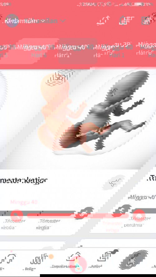 Sudah Hpl belum ada tanda tanda