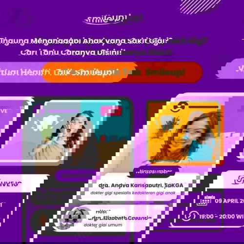 live IG seputar gigi anak