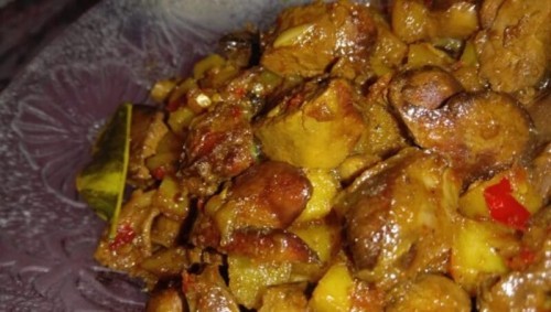 Sambel Goreng Kentang dan Ati Ampela