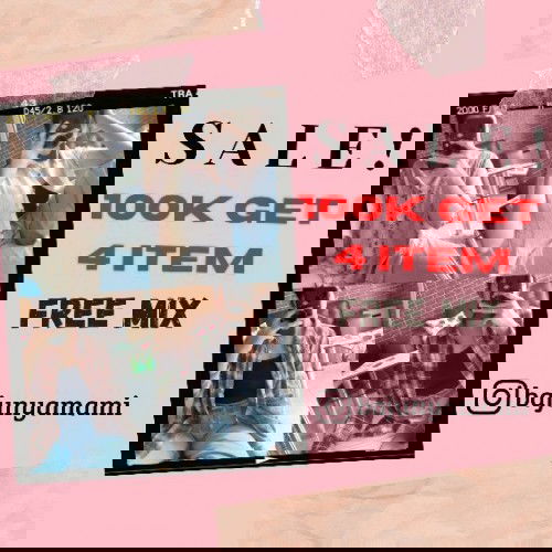 Baju 100rb dapet 4 pcs bebas mix