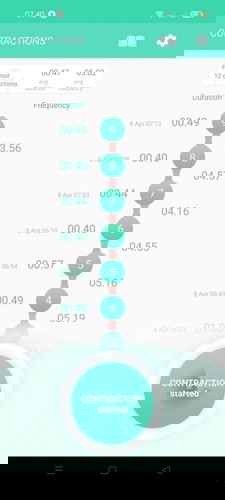 Kontraksi palsu atau kontraksi melahirkan
