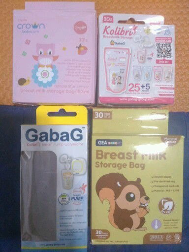 Kantong ASI yg masih utuh