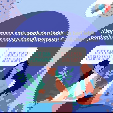 Mana satu yang ibu lebih utamakan?