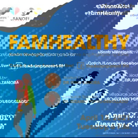 FAMhealthy live session: Kontra Meningitis