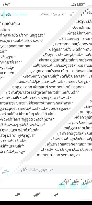 Bayi lahir tidak menangis