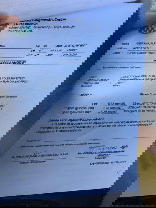 FBS result normal or not?