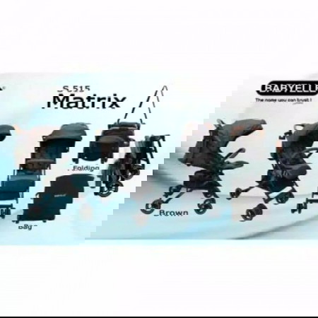 Jual stroller babyelle s515 matrix cabin size