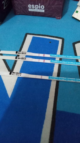 Saya testpect garis 2 dok tapi saya lupa kapan haid terakhr,,,