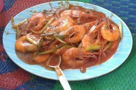 UDANG SAUS PADANG