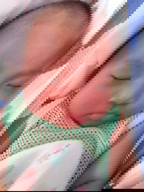 มีแม่บ้านไหนบ้างค่ะชอบแอบถ่ายเวลาเจ้าตัวเล็กหลับ😍😍