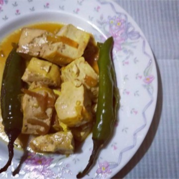 Resep Ramadan "Tahu Kecap Cabe Ijo"