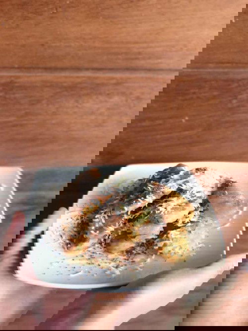 Pisang Goreng  with Keju Susu &Brown Sugar