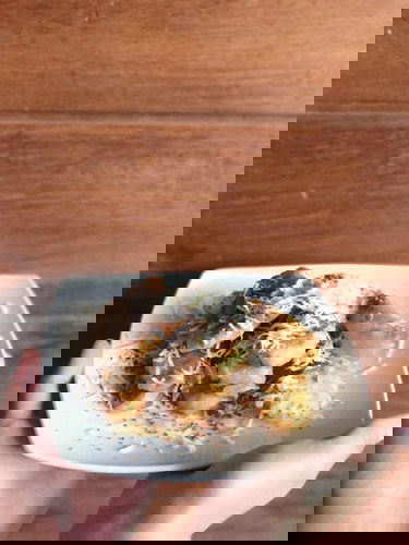 Pisang Goreng with Keju Susu &Brown Sugar