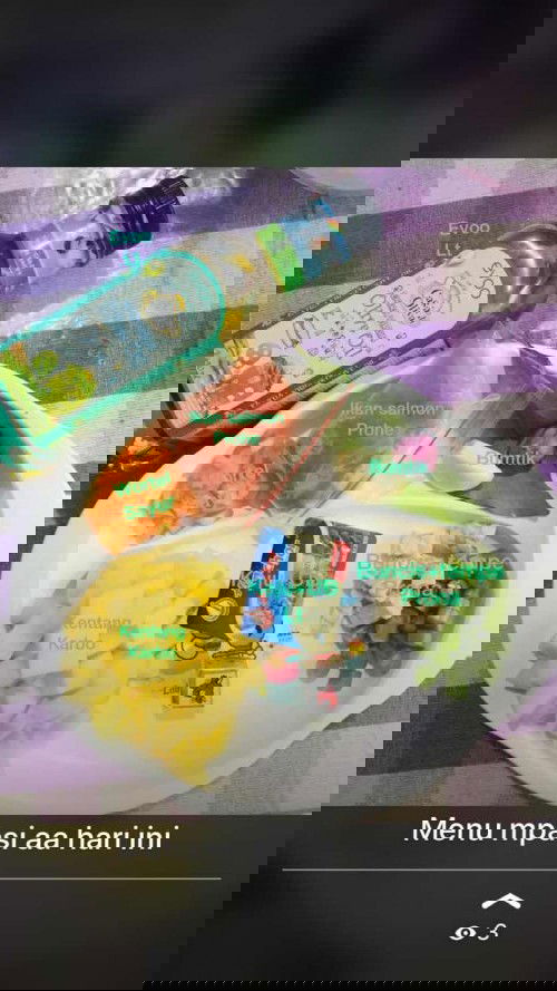 Menu Mpasi anti GTM 6bulan pertama