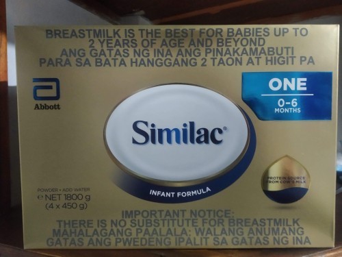 For SALE: SIMILAC Infant 0-6months 1,800grams. Kahit 2,000 nalang po.