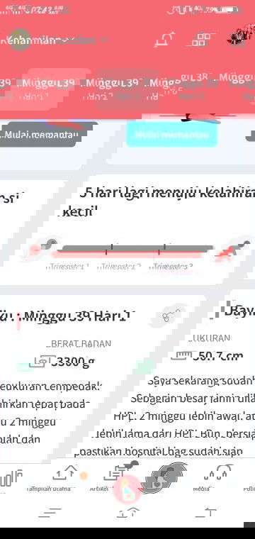 5 hari lgi menuju hpl