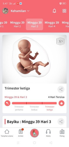 Tanda tanda mau melahirkan