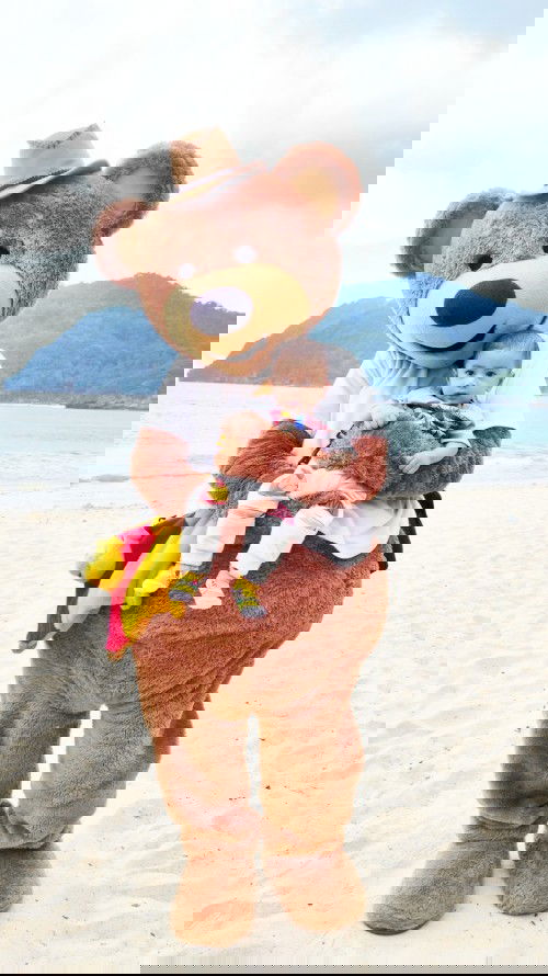 Anak bunda pemberani atau takut sama orang?