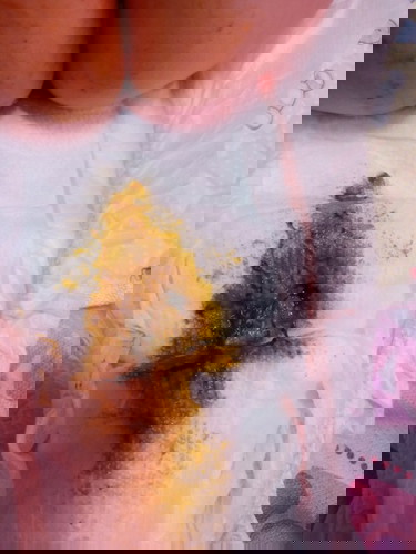 Black mucus in baby poop