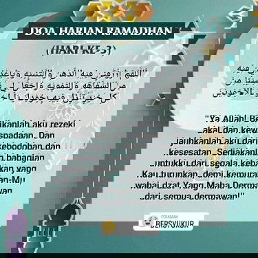 HARI KETIGA PUASA RAMADHAN 1442H