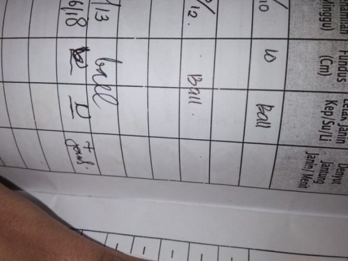 arti letak janin di buku kia