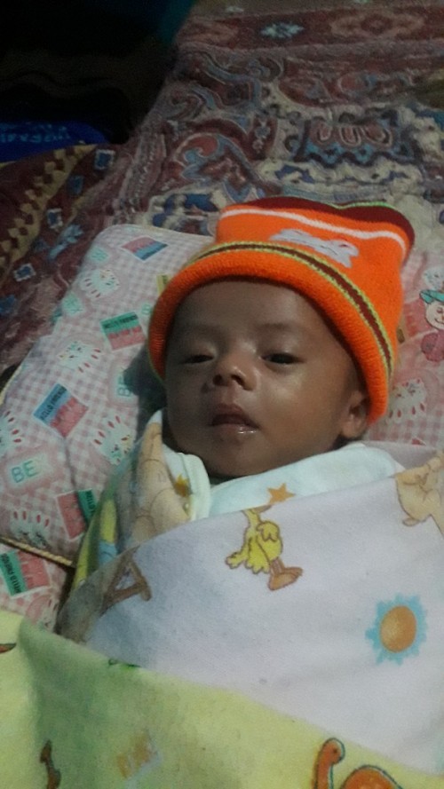 Si kecil pilek