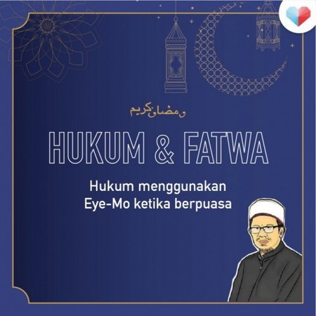 Boleh atau tidak menggunakan Eye-Mo ketika berpuasa?