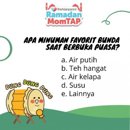 Minuman favorit saat berbuka