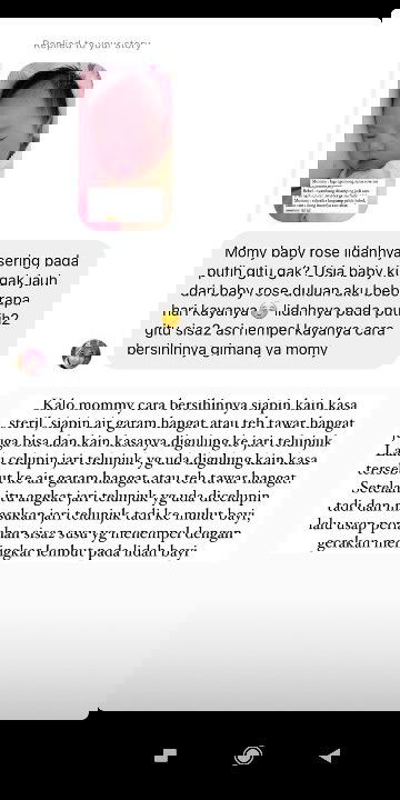 Lidah putih pada bayi