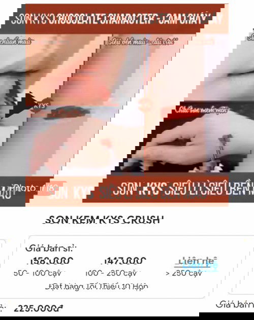 Dòng Son mẹ bầu dùng được luôn!