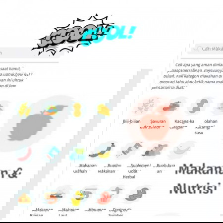 Makanan dan Nutrisi Fitur faforit TAP