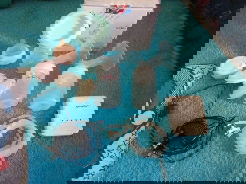 Preloved BP Elektrik spectraq sudah upgrade dual pump + bonus bp silikon mooimom