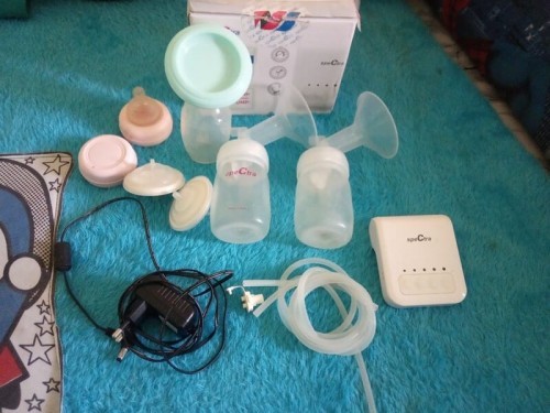 Preloved BP Elektrik spectraq sudah upgrade dual pump + bonus bp silikon mooimom