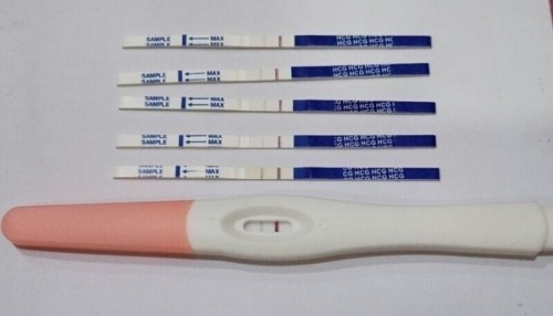 Dah buat upt naik double line tapi 1 line samar2. Adakah saya pregnant?