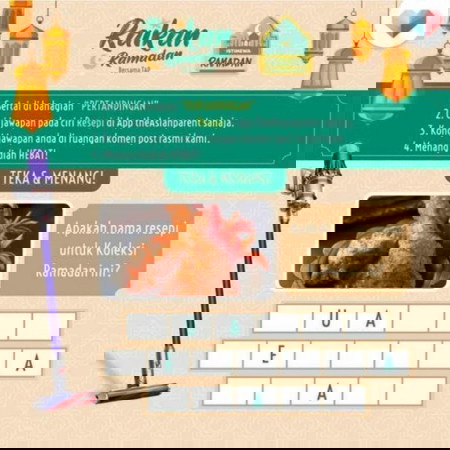 Minggu Ketiga: Pertandingan Raikan Ramadan Bersama TAP ❤️