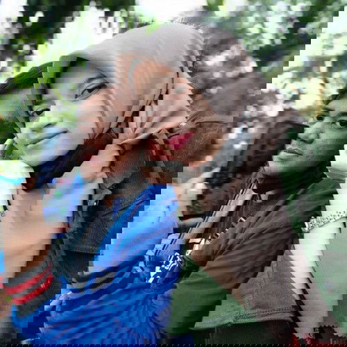 Lebaran Bersama keluarga  KecilKu